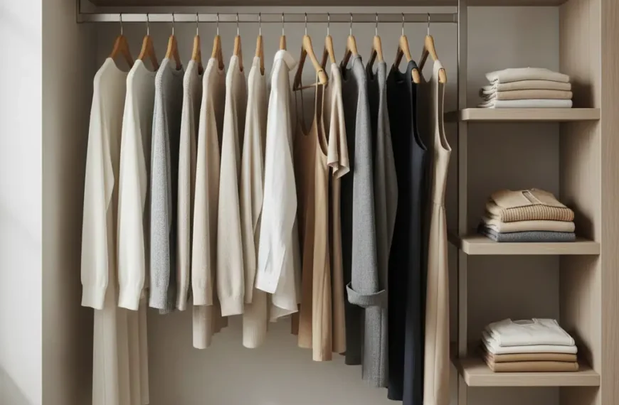 How to Build a Minimalist Wardrobe…